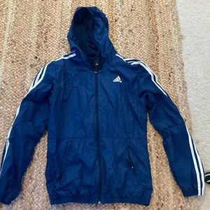 Blue adidas jacket